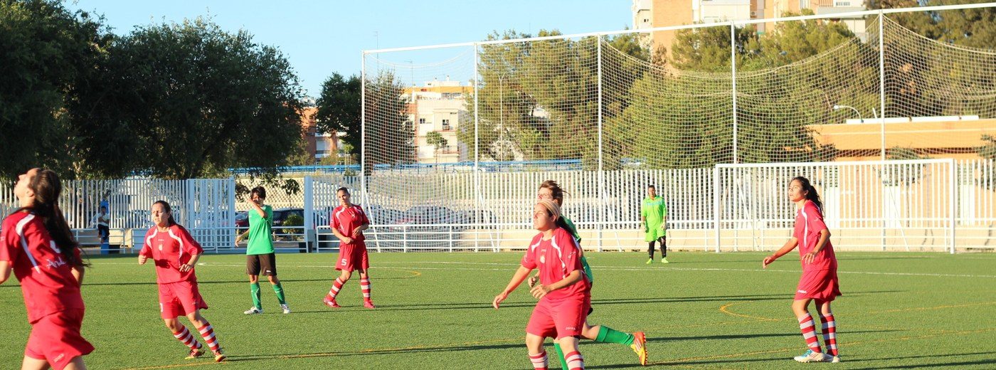 Women’s soccer training in Seville