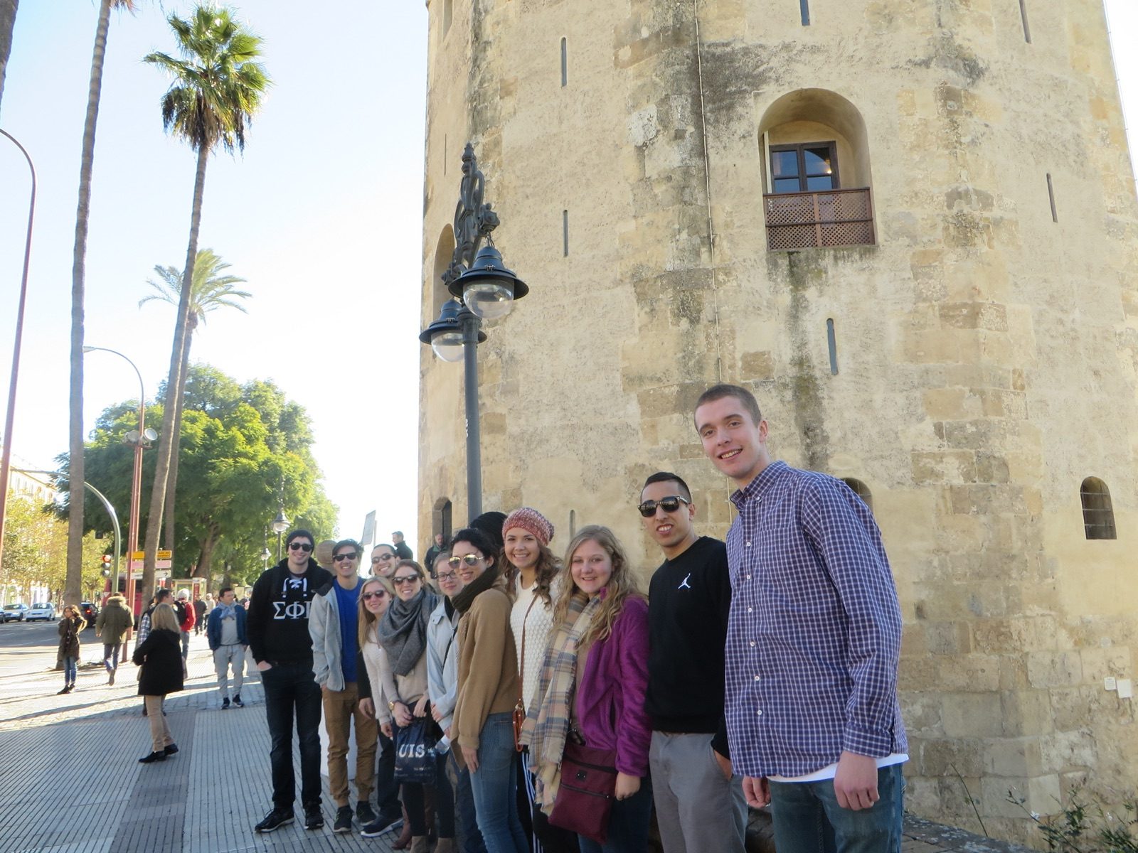 Summer students in Seville