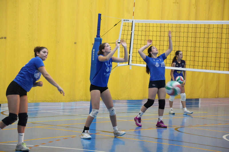 Elite volleyball training