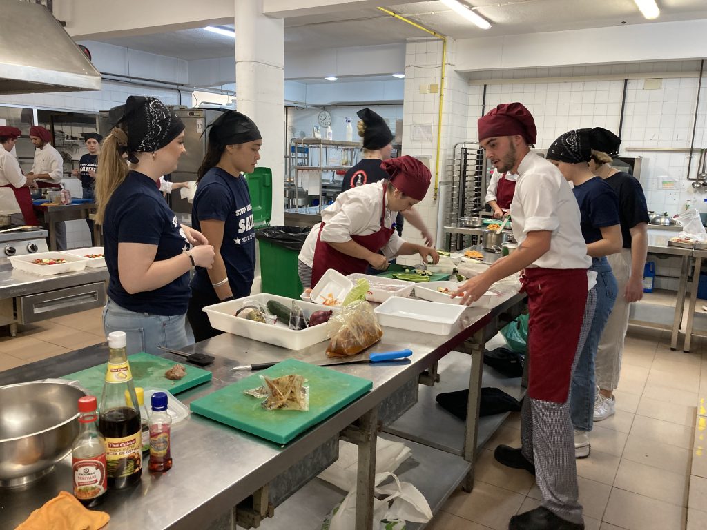 IESheliopolis work with Viterbo students