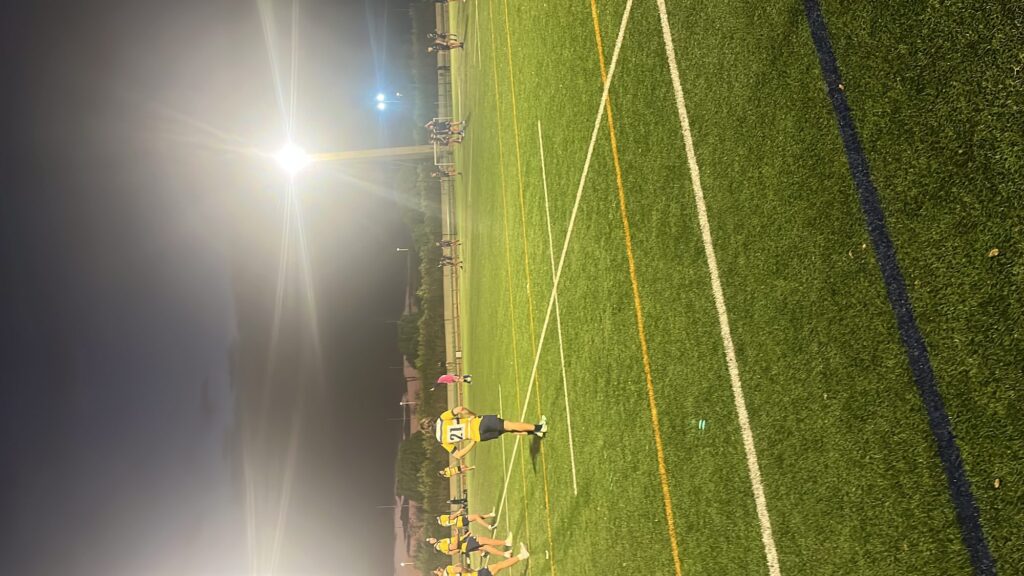 Rugby training action