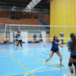 Indoor Volleyball Practice